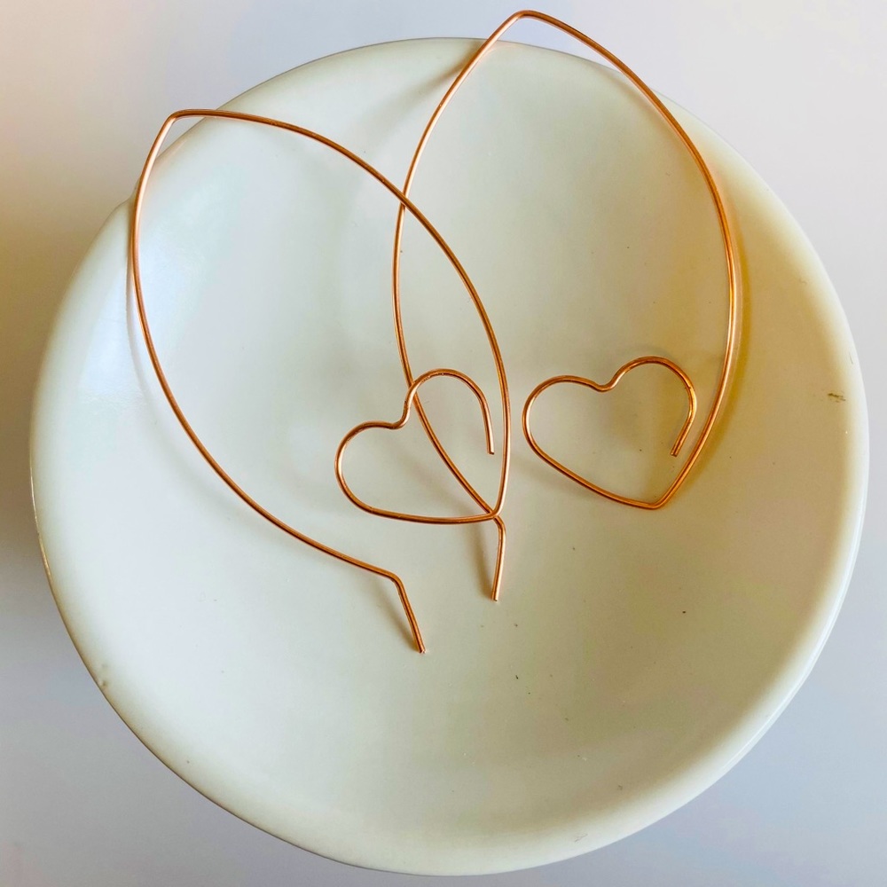 2.5” wire threader earrings